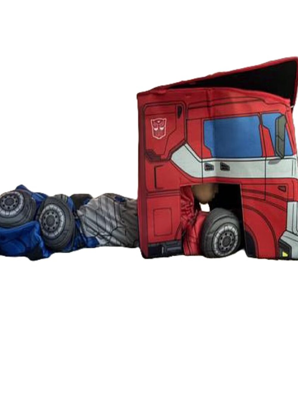 Disguise Boys Transformers Optimus Prime CONVERTIBLE Costume-Transforms Sz M 7-8 - Picture 6 of 8